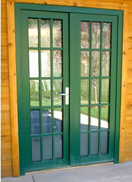 French door, inswing with low threshold
